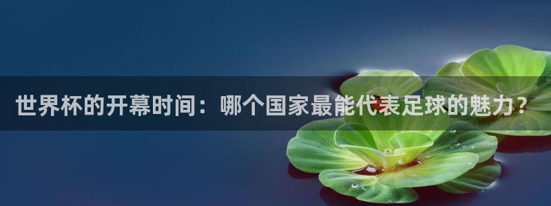2026世界杯亚洲预选赛：世界杯的开幕时间：哪个国家最能代表足球的魅力？